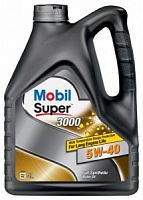 MOBIL 152061    Super 3000 X1 5W-40, 4 ...