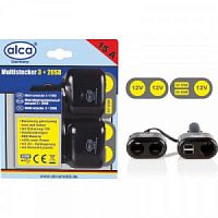 Alca 511410    . 2 (3 ) + 2 USB 