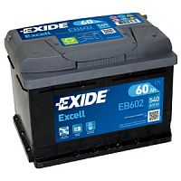 EXIDEEB602Excell12V60Ah540A242175175ETN0ENB13