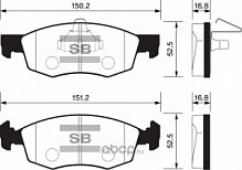 SANGSIN BRAKE SP1198  ..