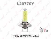 LYNX L20770Y  .  YELLOW H7 24V 70W PX26D