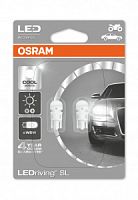 Osram 2825DWP-02B LEDriving SL (3) 0,8W/12V W5W W2.1X9.5D BLI2  6000K 2