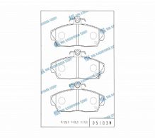 KASHIYAMA D5103M    CIVIC 1.4 1.6 94 03