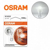 OSRAM 921-02B  W16W (16W) 12V ORIGINAL LINE