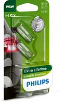 PHILIPS 12961LLECOB2  W5W 12V-5W (W2,1x9,5d) (.  ) LongLife EcoVision 