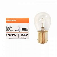 Osram 7511  BA15s P21W (24V), 1.