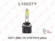 LYNX AUTO L18027Y   [H27 12V 27W PG13 (880) YELLOW]