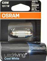 OSRAM 6498CW-01B  C5W (SV8.5/8) 35  LED Premium Cool White 6000K 12V