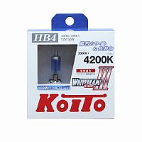 KOITO P0757W   Whitebeam 9006 (HB4) 12V 55W (110W) 4200K,  2 .