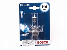 BOSCH 1987301002  H4 Plus 30 12V 60/55W, 1 .  