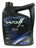  WOLF VITALTECH 5W40 PI C3 4L (8302916)