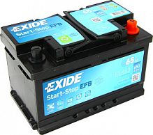 EXIDE EL652  Start&Stop EFB 12V 65Ah 650A 278175175  ETN0  EN 