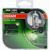 OSRAM 64193ULT-HCB  H4 12V (60/55W) ULTRA LIFE [.  3   ] 2 .  