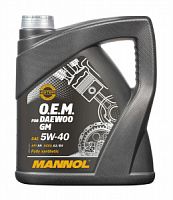 MANNOL 1083   O.E.M. for DAEWOO GM 5W-40 (4)